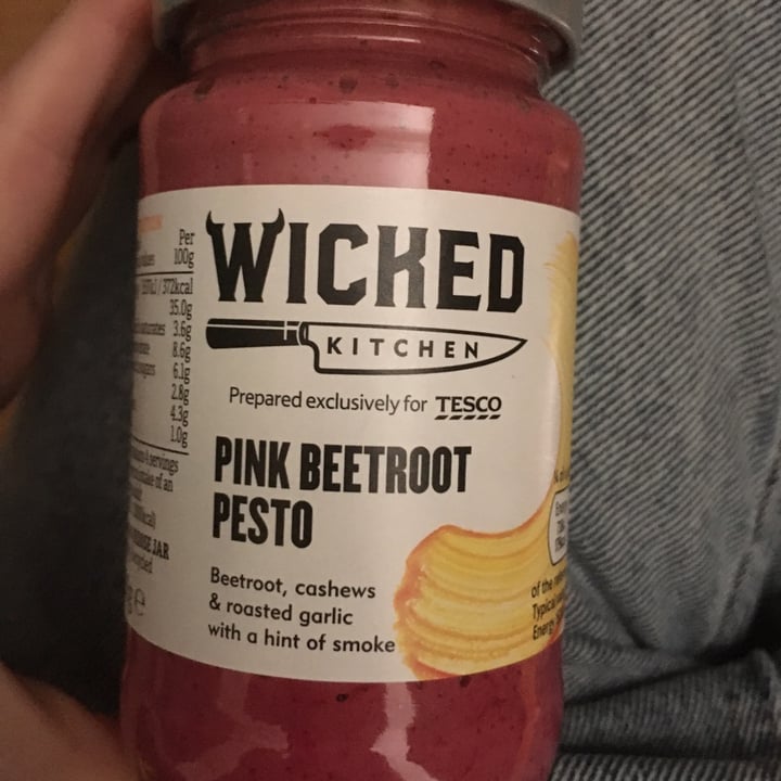 review photo of Wicked Pink beetroot Pesto shared by @beckydied on 26 May 2020 - review