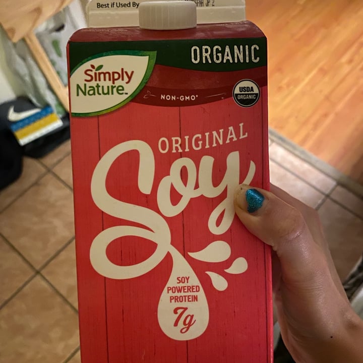photo of Simply Nature Organic Soy Milk shared by @jetfueljuliette on  23 Oct 2022 - review