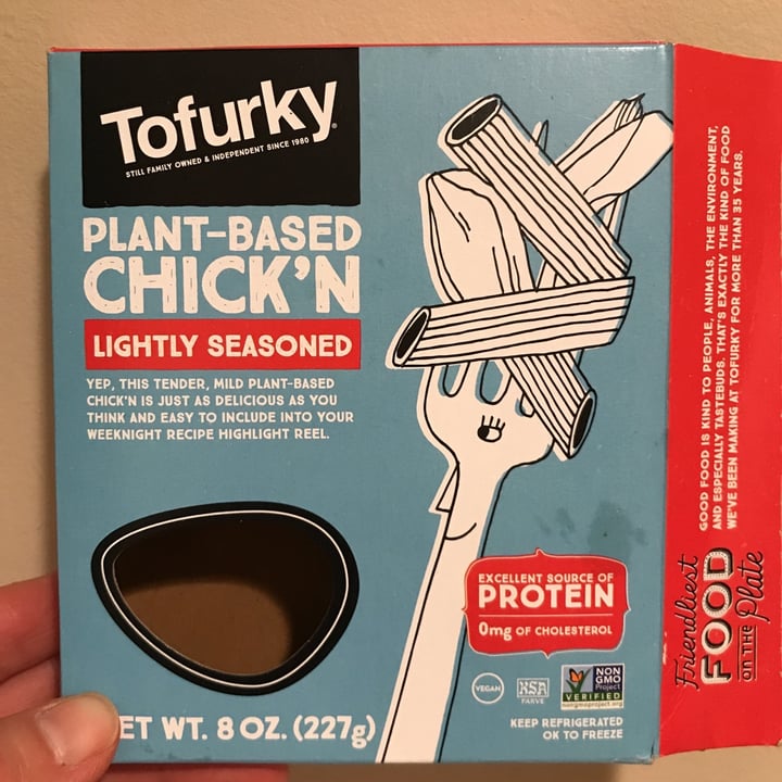 photo of Tofurky Plant based chick’n shared by @baileysmom1985 on  15 Jun 2021 - review