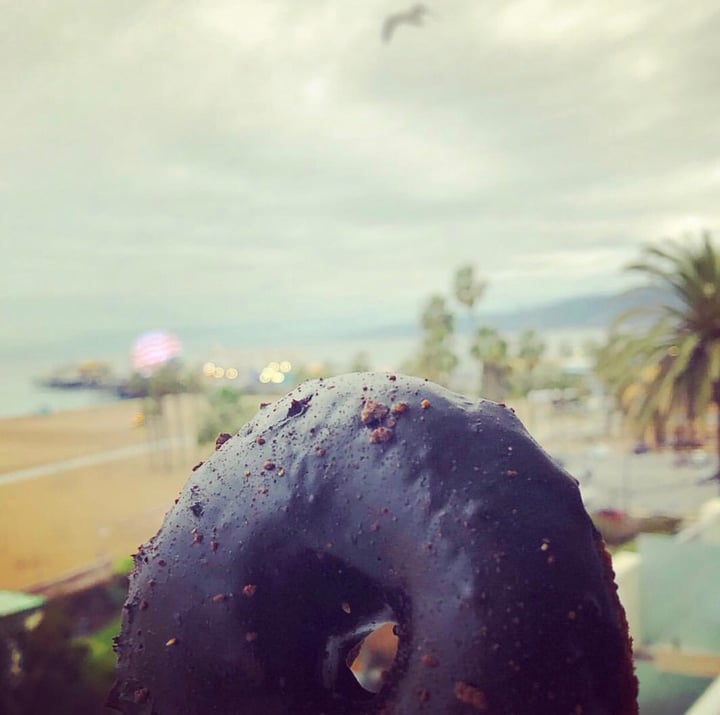 photo of Blue Star Donuts Mexican Hot Chocolate Donut shared by @veganfunhouse on  29 Jun 2019 - review