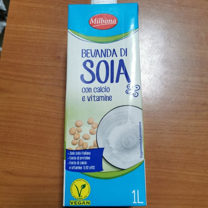 photo of Milbona Bevanda di soia shared by @ilabar on  25 May 2022 - review