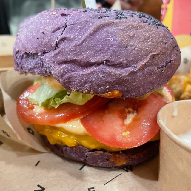 Photo of the dish “purple cheesy”