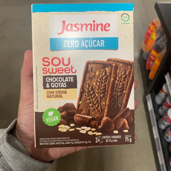 review photo of Jasmine Biscoito com Cereais Zero Açúcar shared by @momique on 10 Jul 2022 - review