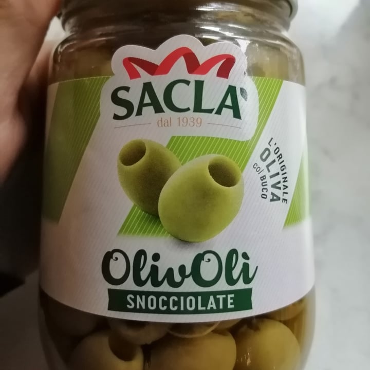 photo of Sacla' Olive snocciolate shared by @fedevegana on  05 Oct 2021 - review