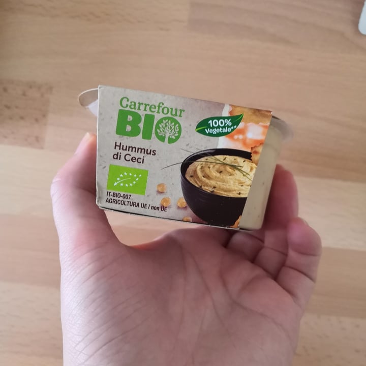 photo of Carrefour Bio Hummus di ceci shared by @gsavioz on  15 May 2022 - review