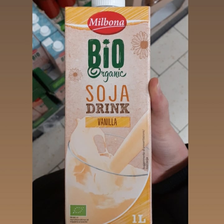 photo of Milbona Bio organic soya drink Vanilla shared by @griris on  28 Apr 2022 - review
