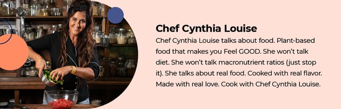 Chef Cynthia Louise