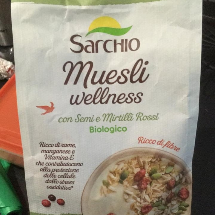 photo of Sarchio muesli wellness semi e mirtilli rossi shared by @teresacarmona on  16 Sep 2022 - review