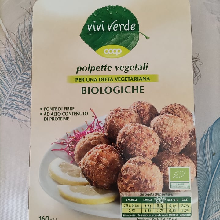 photo of Vivi Verde Coop Polpette Vegetali Biologiche shared by @eli0 on  03 Apr 2022 - review