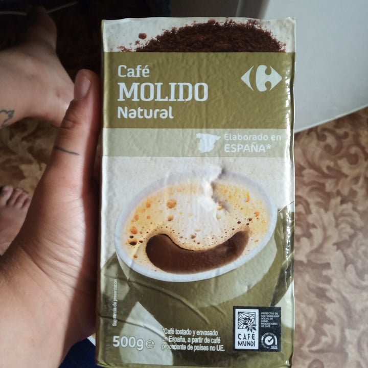 photo of Carrefour Café molido natural shared by @martiushka on  12 Jun 2021 - review