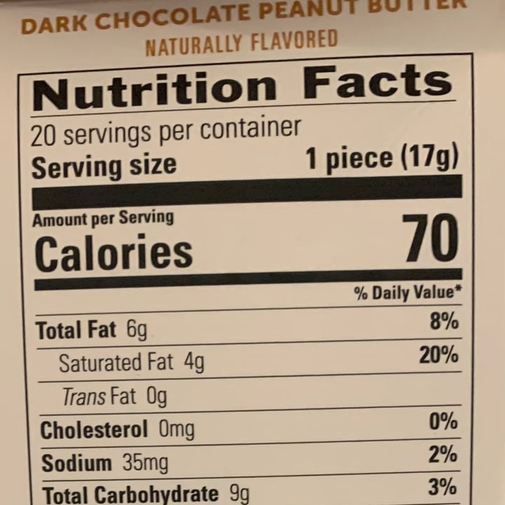 review photo of No sugar keto cup Keto Cups shared by @jinxx on 26 May 2021 - review