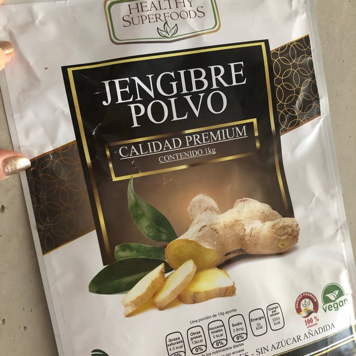 photo of Healthy Superfoods Jengibre En Polvo 100% Natural Sin Azúcar Añadida Ni Conservadores shared by @emiasoto on  07 Jun 2020 - review