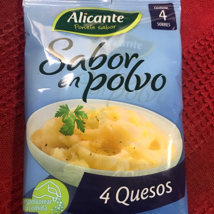 photo of Alicante Sabor en Polvo 4 Quesos shared by @xiara on  04 Feb 2021 - review