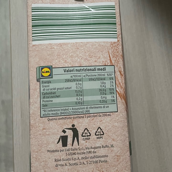 review photo of Milbona Bevanda di riso shared by @chiararesti on 12 Dec 2022 - review