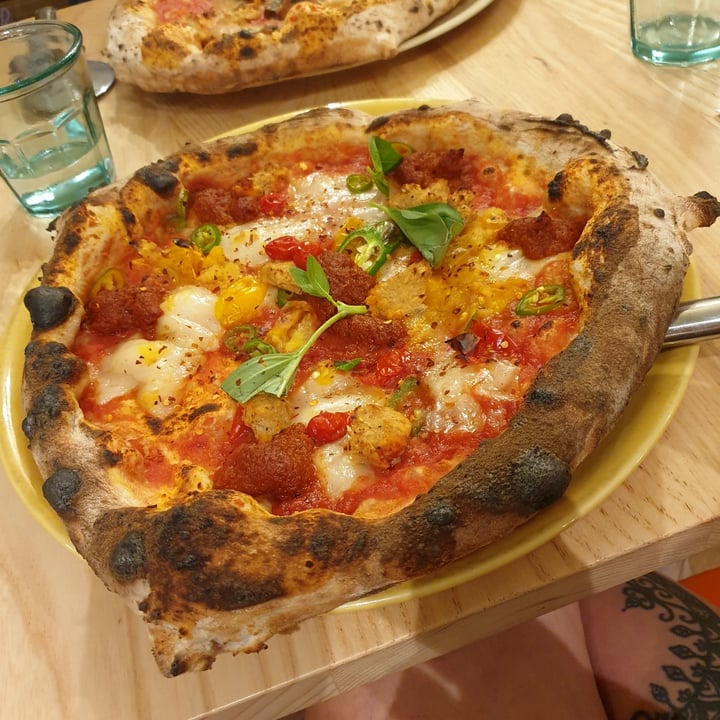 review photo of Purezza - Vegan Pizza Camden The One With The Nduja shared by @jasminearchie on 19 Sep 2020 - review