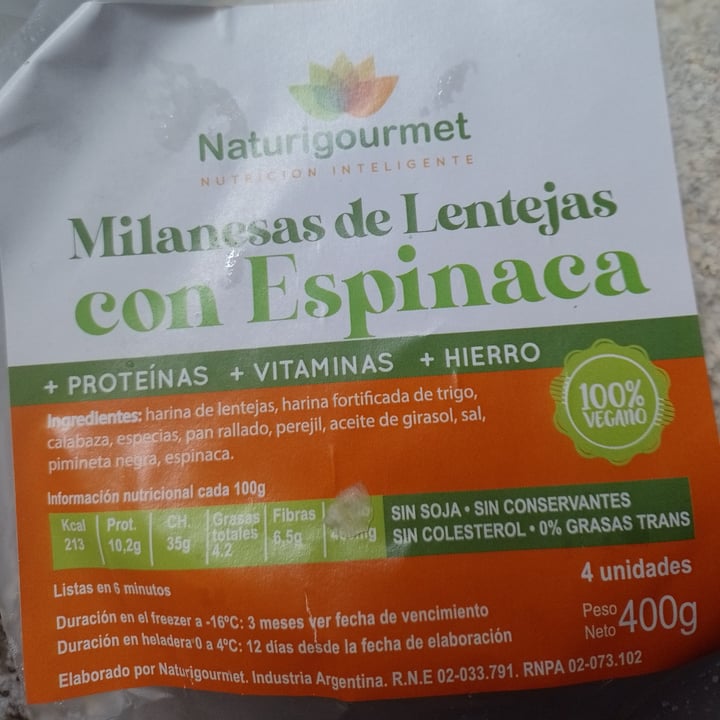 review photo of Naturigourmet Milanesas de Garbanzos Con Pimentón ahumado shared by @hangman on 29 Jun 2022 - review