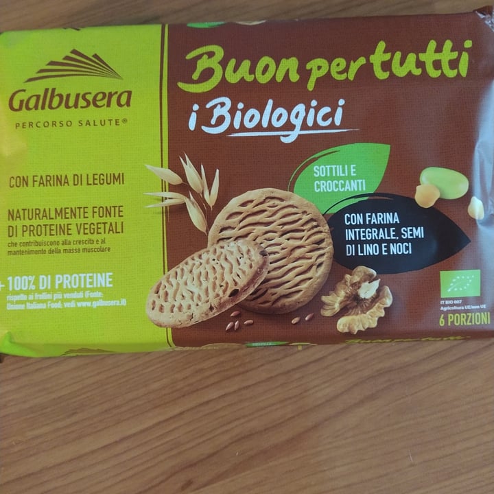 photo of Galbusera Biscotti con farina di legumi shared by @mariaelena on  22 Oct 2021 - review