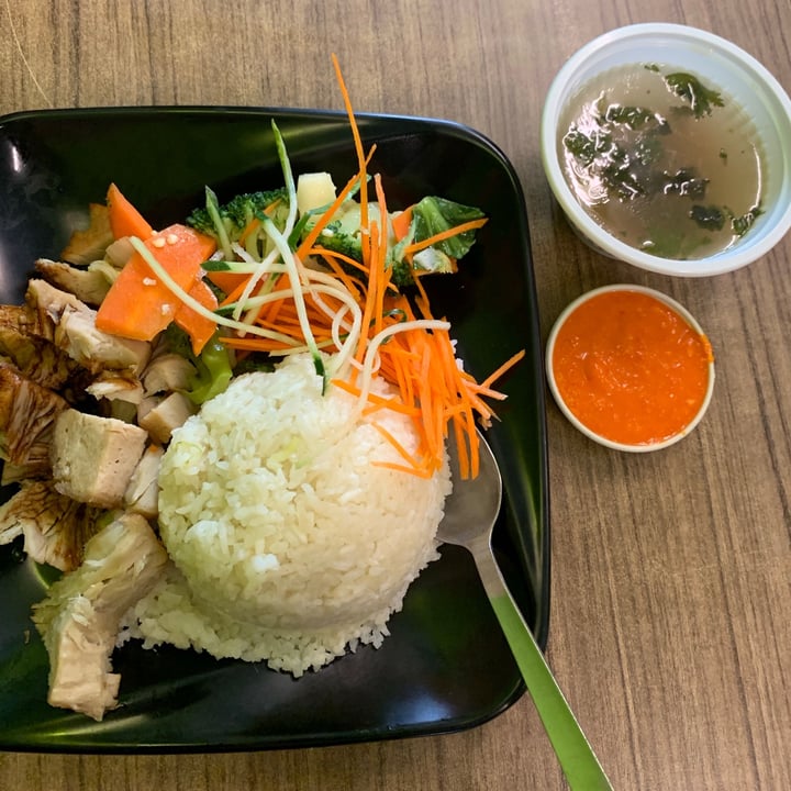 photo of Gokul Vegetarian Chicken Rice shared by @turtleisland on  03 Apr 2021 - review