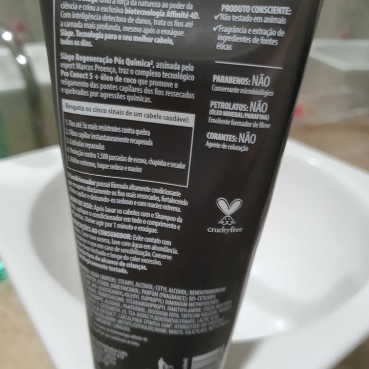review photo of Eudora condicionador regeneração pós química shared by @soniasantiago on 24 Jun 2022 - review