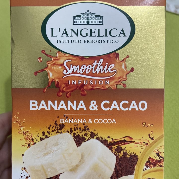 photo of L'angelica Smoothie banana e cacao shared by @martissia on  25 Oct 2022 - review