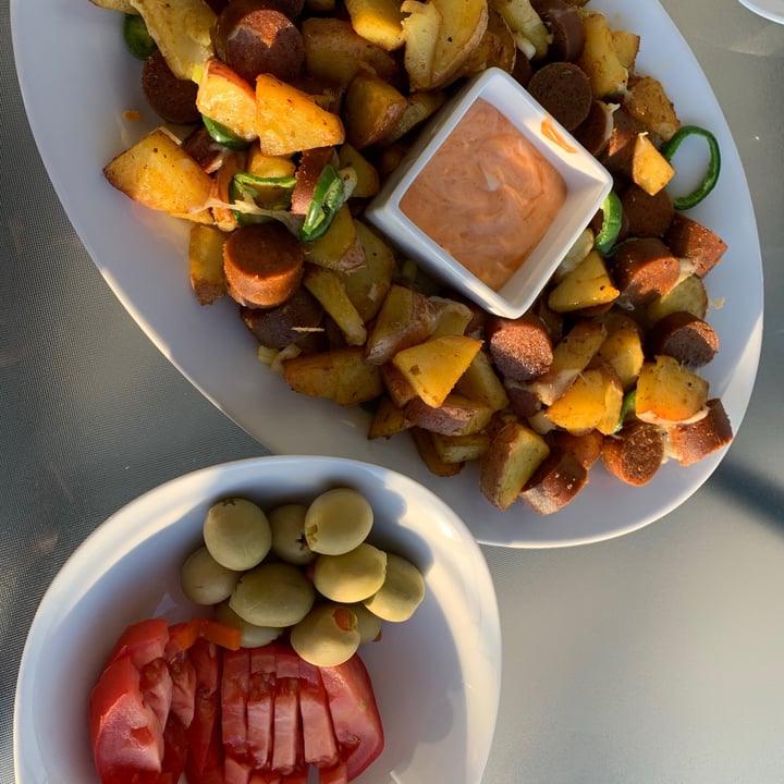 review photo of Yves Veggie Cuisine Mediterranean Harissa Sausages shared by @ellaram on 14 Oct 2020 - review