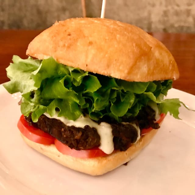 「Secret menu burger」の料理の写真