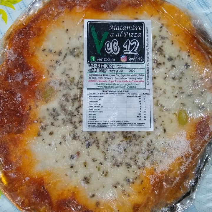 photo of Veg12 Matambre a la pizza shared by @pamarg on  28 Dec 2020 - review