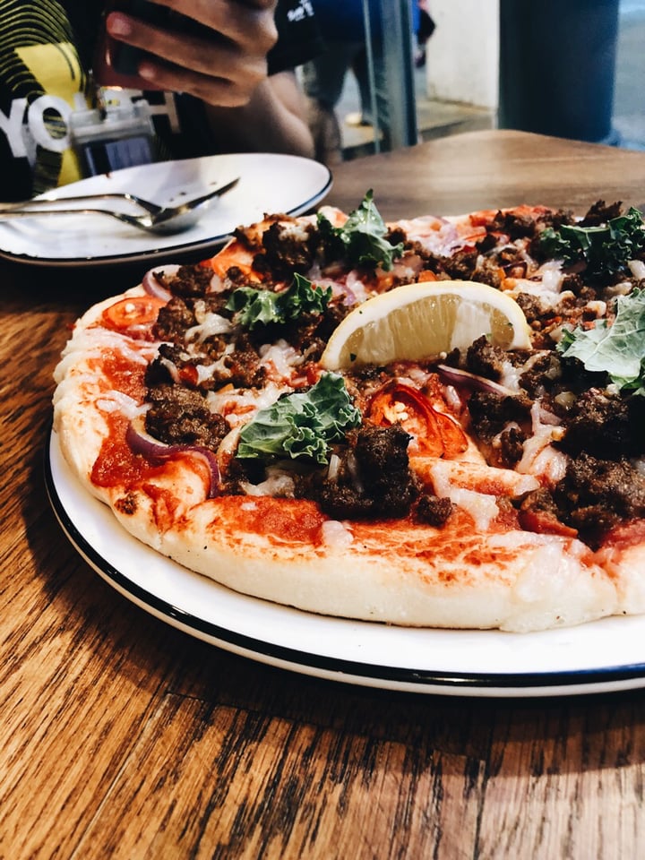 photo of PizzaExpress Curried Beyond™ Beef Pizza shared by @consciouscookieee on  23 Feb 2019 - review