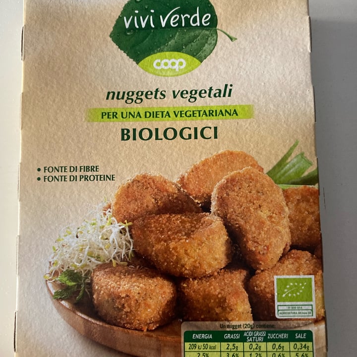 photo of Vivi Verde Coop Nuggets vegetali shared by @dali87 on  18 Jun 2022 - review