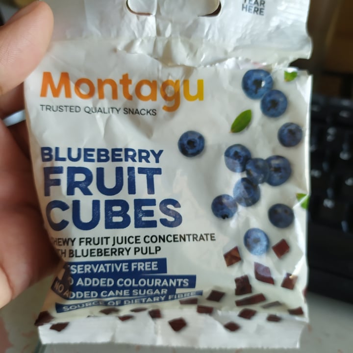 photo of Montagu Blueberry fruit cubes shared by @deidrejohnson on  31 Aug 2022 - review