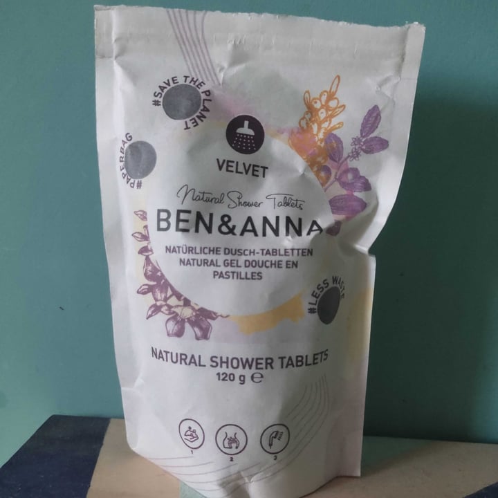 photo of Ben & Anna Natural shower Tablets shared by @sabriiii on  14 Jun 2022 - review