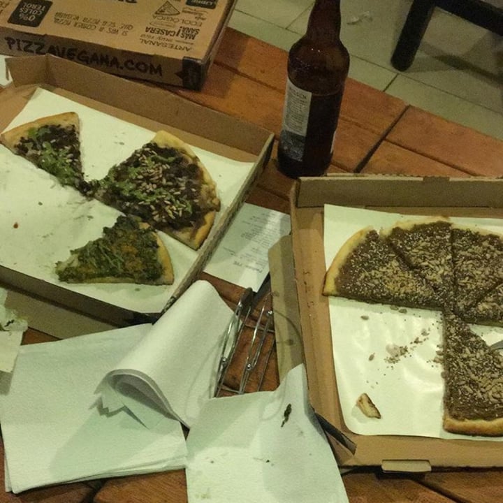 photo of Pizza Vegana De la India shared by @carovij on  05 Nov 2020 - review