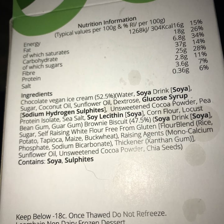 review photo of Leamhain Chocolate brownie shared by @infinitelove on 05 Nov 2022 - review
