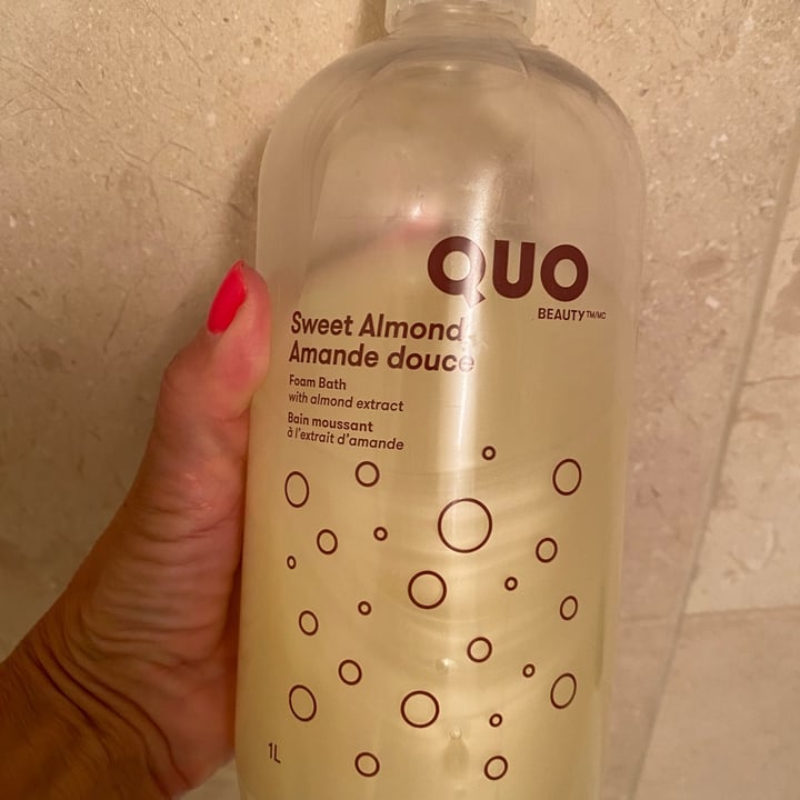 photo of Quo Beauty Bubble Bath shared by @animalethics on  07 Jul 2021 - review