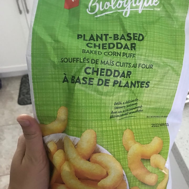 review photo of President's Choice Plant-based Cheddar Baked Corn Puffs shared by @ladyjazz7 on 25 Jun 2021 - review