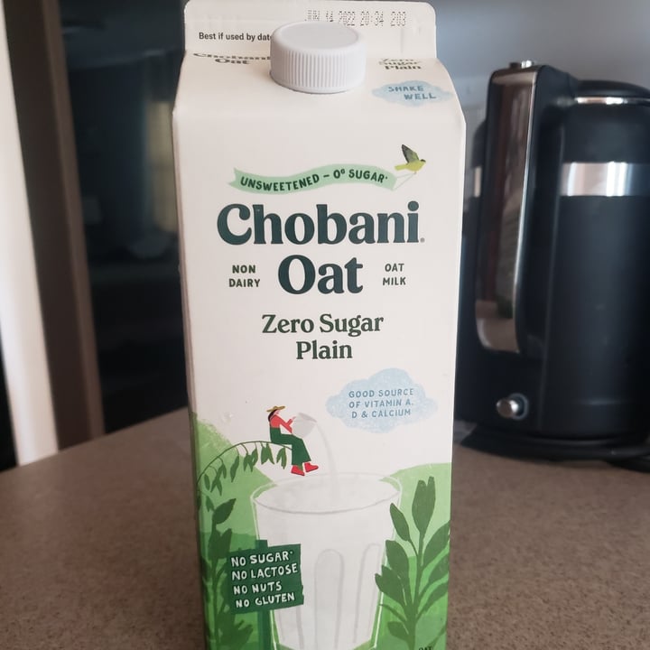 photo of Chobani Chobani oat Milk Sugar Free/ shared by @rachelhrieman on  21 Apr 2022 - review