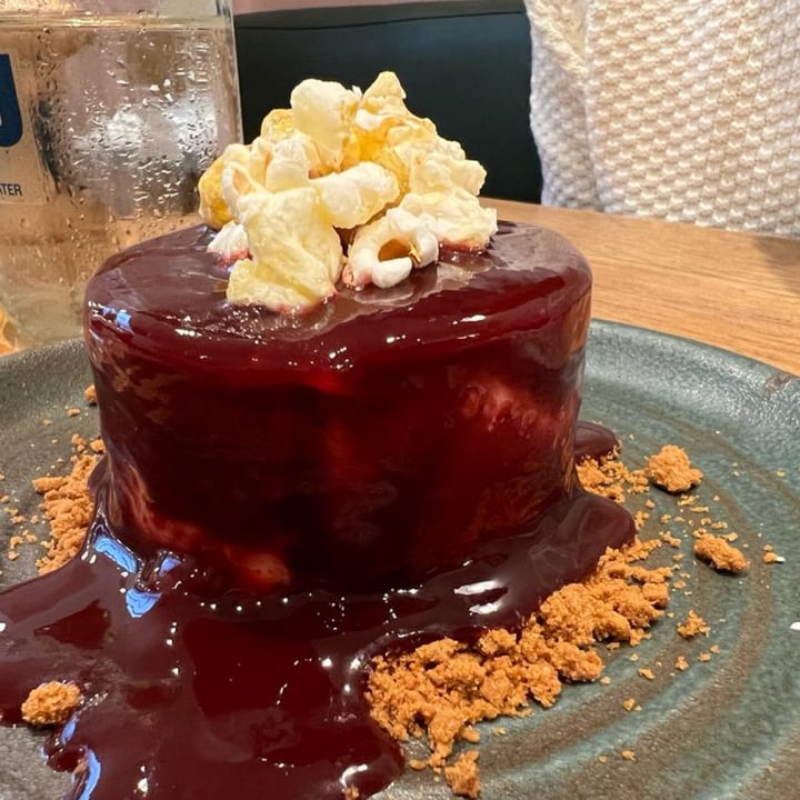 photo of Mildreds Restaurant Caramel cheesecake with berry coulis and caramel popcorn shared by @minkitdori on  13 Nov 2022 - review