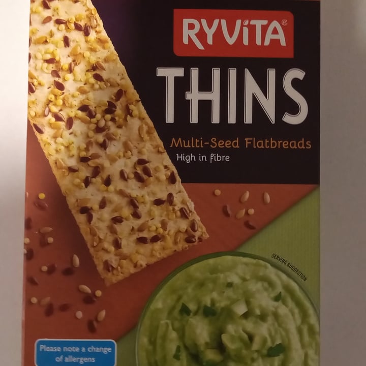 photo of Ryvita Multi seed flatbreads shared by @aoifemcveigh on  23 Dec 2021 - review