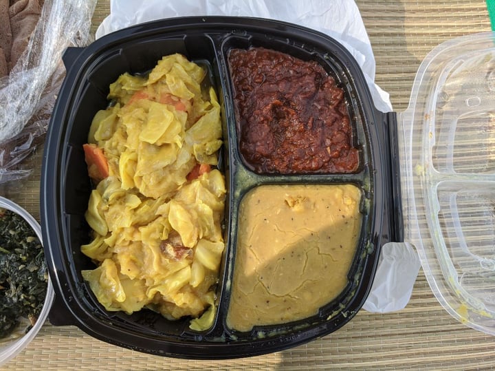 review photo of Ras Dashen Ethiopian Restaurant Veggie Sampler shared by @florence-al on 25 Mar 2020 - review