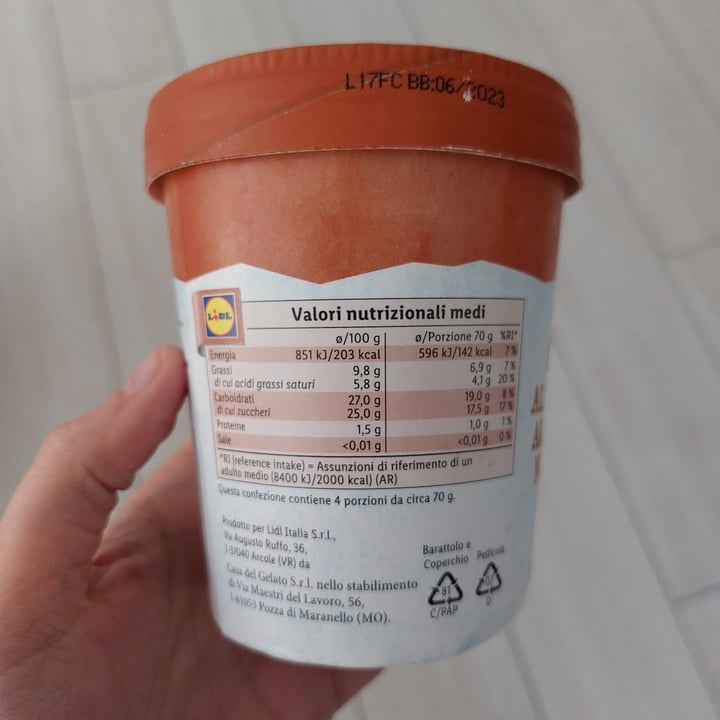 review photo of Vemondo Gelato Burro di Arachidi e Nocciola shared by @giuliabas on 17 Apr 2022 - review