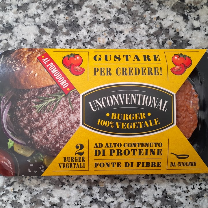 review photo of Unconventional Burger Vegetale Al Pomodoro - Tomato Burger shared by @ciulih on 14 Apr 2022 - review