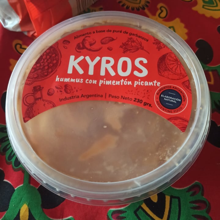 photo of Kyros Hummus Con Pimentón Picante shared by @diegokero on  21 Feb 2021 - review