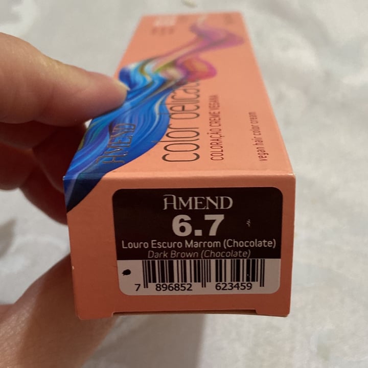 review photo of Amend Coloração creme Color Delicate shared by @vafc on 28 Apr 2022 - review