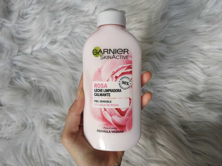 photo of Garnier Leche limpiadora calmante shared by @romeiry on  21 Apr 2020 - review