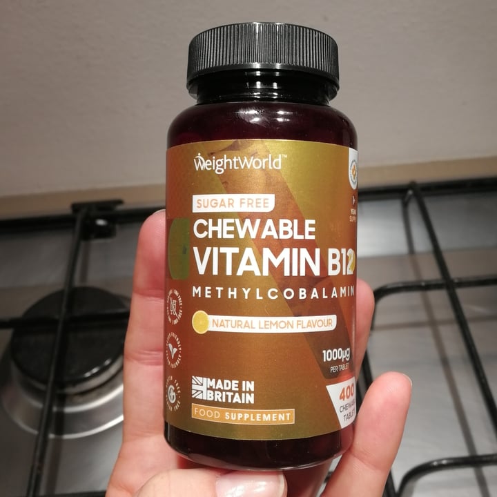 photo of WeightWorld Vitamin B12 shared by @giuliabo on  29 Jul 2022 - review