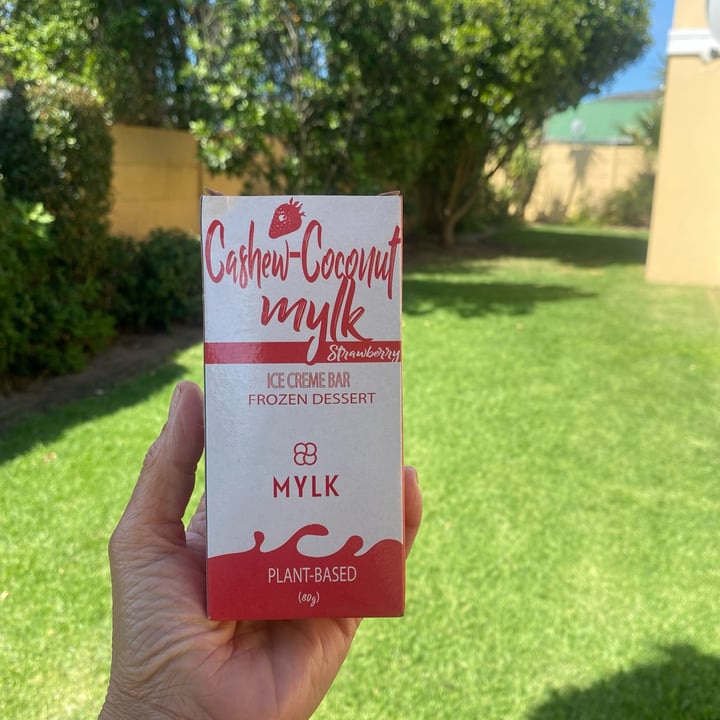 photo of Mylk Ice Cream  Cashew coconut mylk strawberry shared by @marcytheresa on  10 Oct 2021 - review