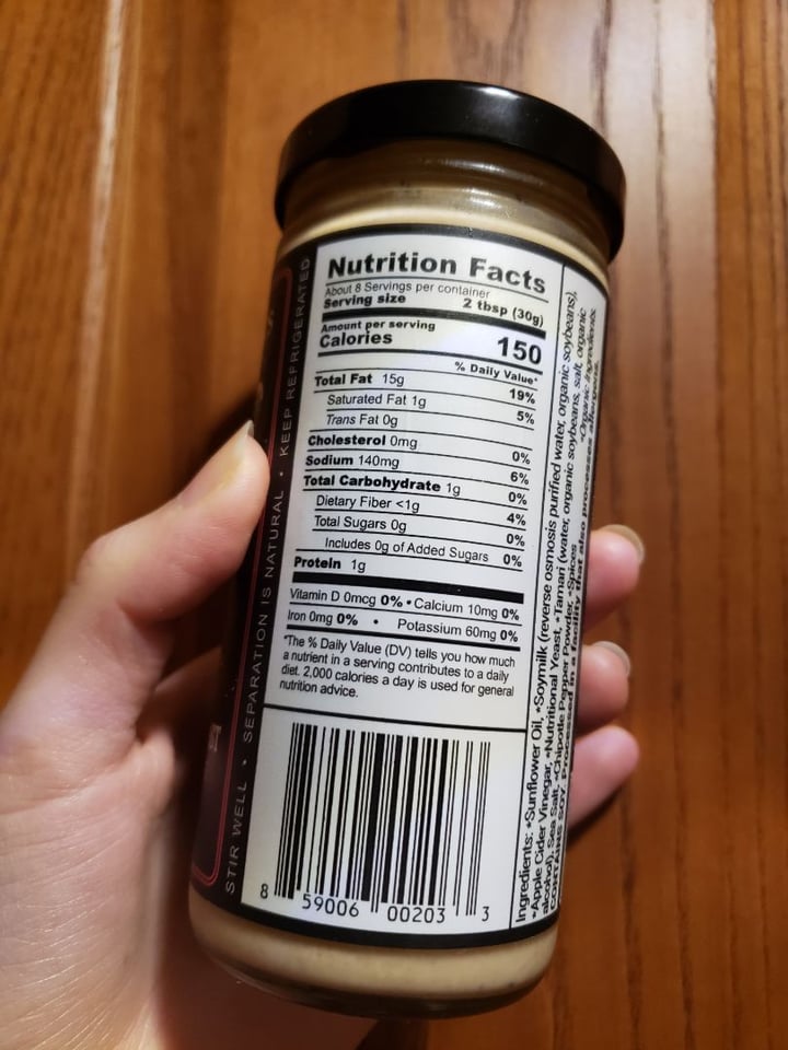 review photo of Sue's Organics Nutritional Feast Dipping Sauce shared by @michelleadina on 25 Mar 2020 - review