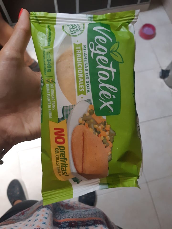 photo of Vegetalex Milanesa de Soja Tradicional shared by @kindcssgomz22 on  27 Feb 2020 - review