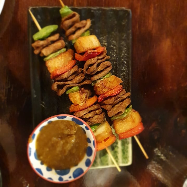 photo of Vina Vegan Restaurant Skewers BEEF shared by @monaperry on  26 Dec 2021 - review