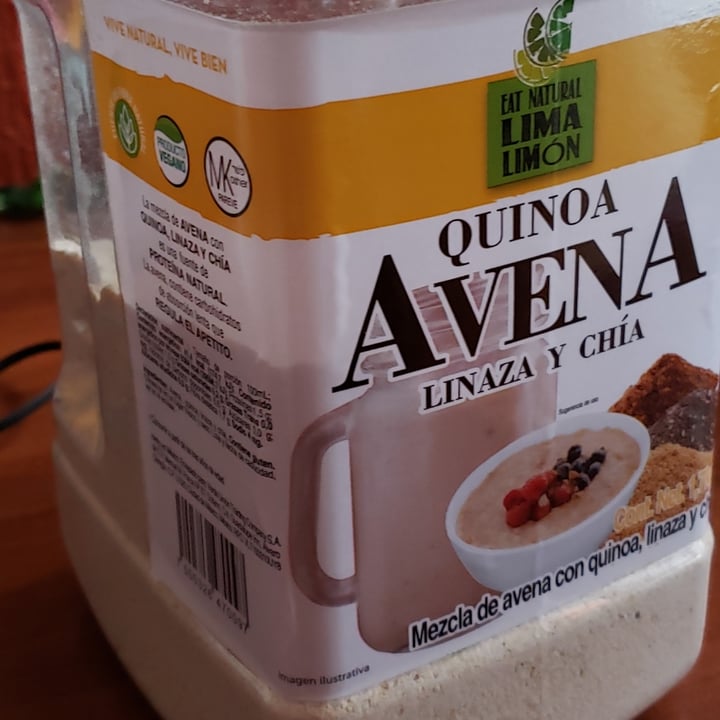 photo of Eat Natural Lima Limon Quinoa Avena Linaza Y Chía shared by @gisellenun on  05 Oct 2021 - review